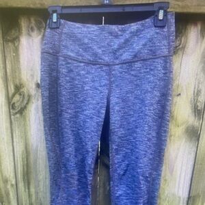 Athleta Revelation Leggings Tight Heather Gray Full Length Size Medium